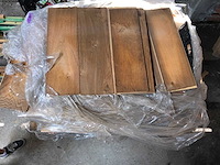 Partij houten planken – complete pallet - afbeelding 2 van  2