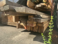 Partij houten planken en balken - afbeelding 4 van  5