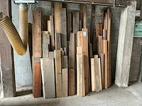 Partij houten planken en balken - afbeelding 4 van  11
