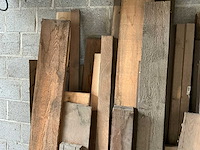 Partij houten planken en balken - afbeelding 8 van  11
