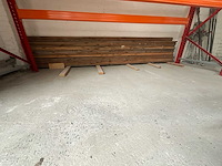 Partij houten planken - afbeelding 1 van  2
