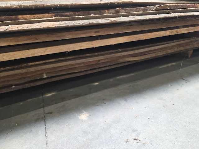 Partij houten planken - afbeelding 4 van  4