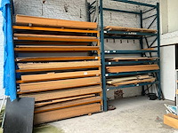 Partij houten platen