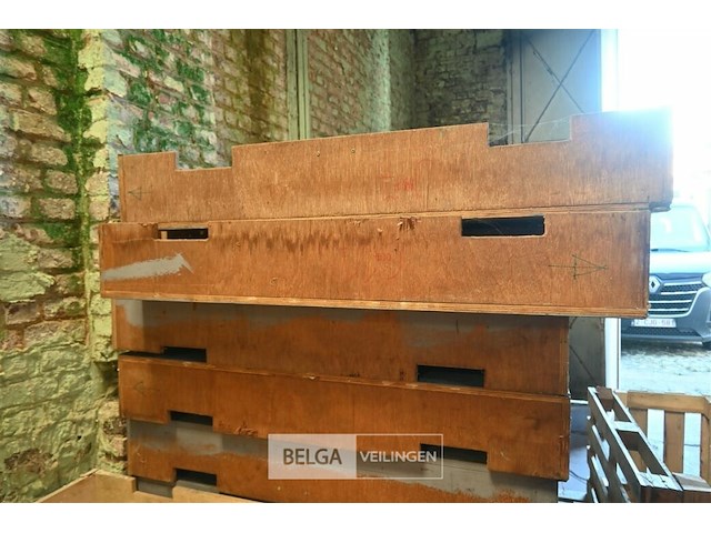 Partij houten podiumbakken - afbeelding 3 van  4