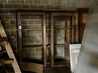 Partij houten ramen en deuren - afbeelding 5 van  8