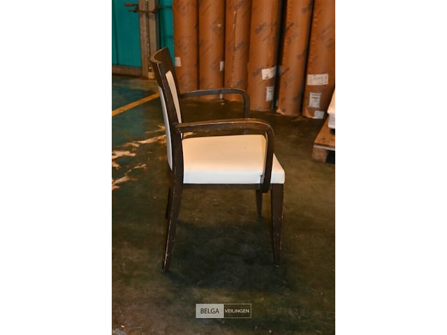 Partij houten stoelen - afbeelding 4 van  5