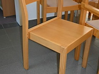 Partij houten stoelen - afbeelding 2 van  3