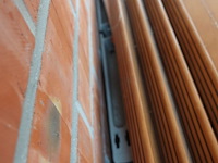 Partij houten tafels + metalen onderstel - afbeelding 2 van  10