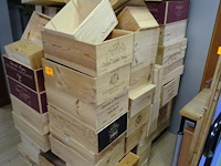 Partij houten wijnkisten - afbeelding 3 van  3