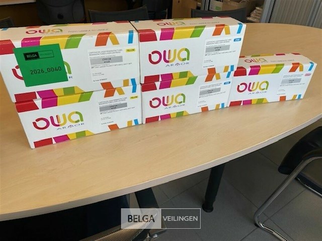 Partij hp cartridges kleur - afbeelding 1 van  5