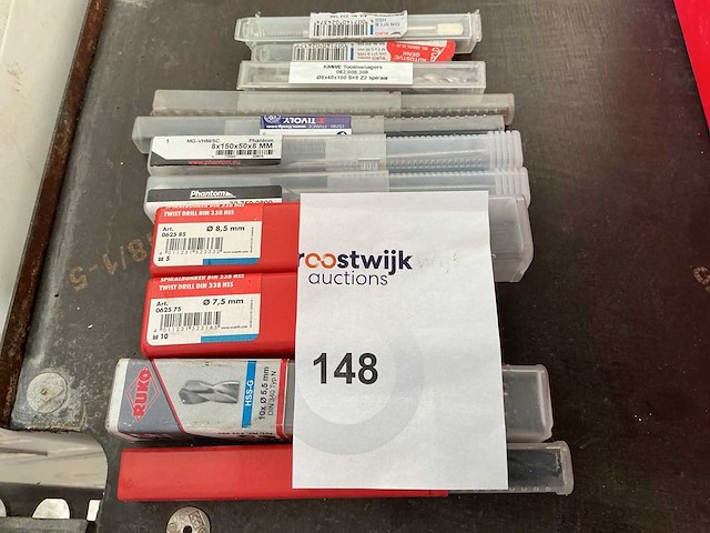 Partij hss metaalboren (30x) - afbeelding 1 van  1