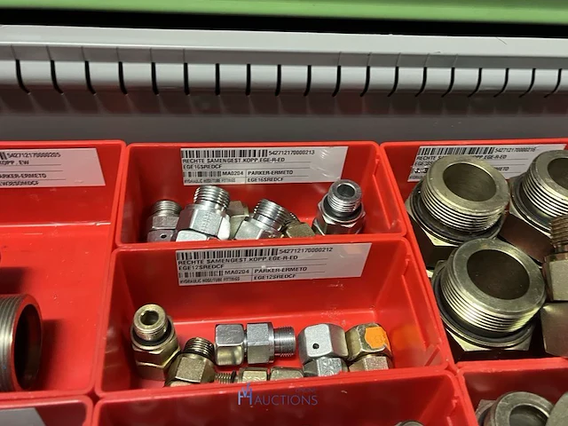 Partij hydraulische koppelingen en appendages - afbeelding 14 van  130