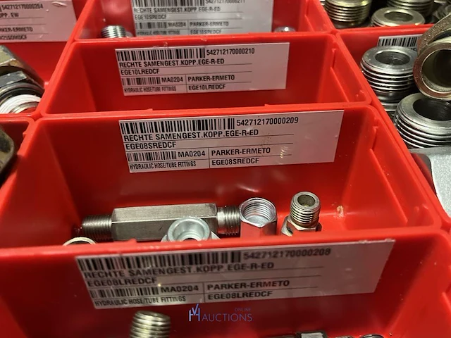 Partij hydraulische koppelingen en appendages - afbeelding 15 van  130