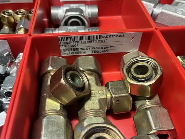 Partij hydraulische koppelingen en appendages - afbeelding 25 van  130