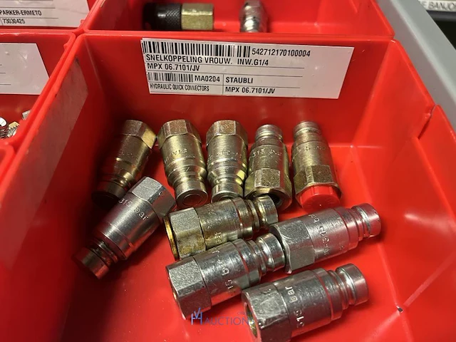 Partij hydraulische koppelingen en appendages - afbeelding 47 van  130