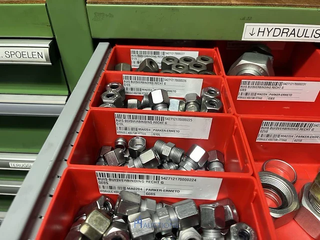 Partij hydraulische koppelingen en appendages - afbeelding 56 van  130