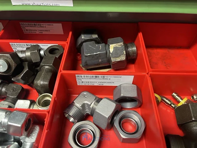 Partij hydraulische koppelingen en appendages - afbeelding 61 van  130