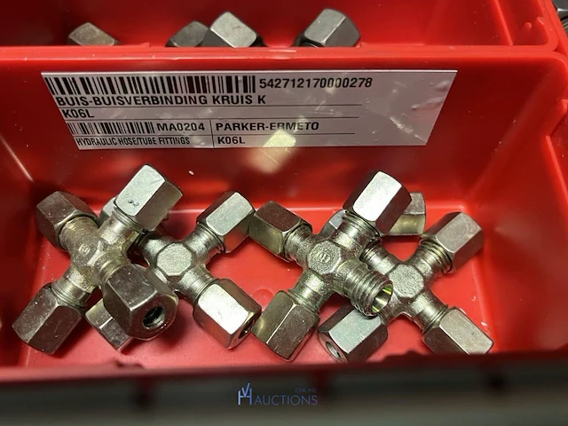 Partij hydraulische koppelingen en appendages - afbeelding 81 van  130
