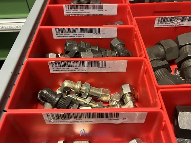 Partij hydraulische koppelingen en appendages - afbeelding 100 van  130