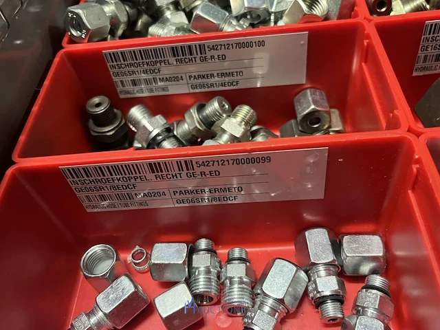 Partij hydraulische koppelingen en appendages - afbeelding 121 van  130