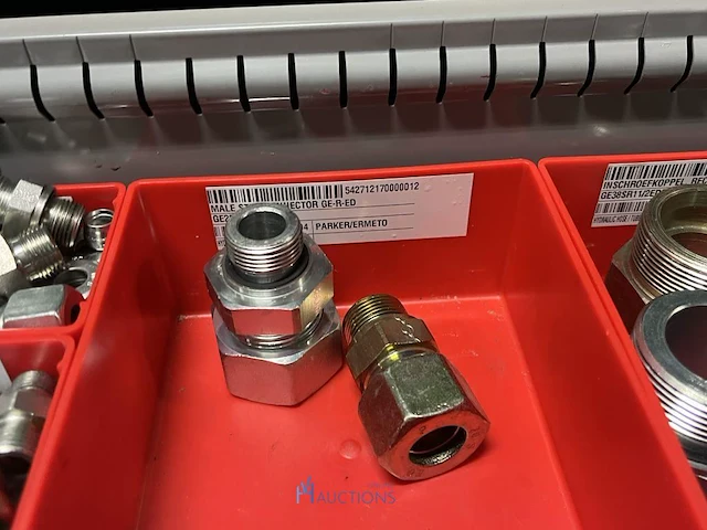 Partij hydraulische koppelingen en appendages - afbeelding 129 van  130
