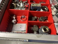 Partij hydraulische koppelingen en slangen - afbeelding 40 van  120