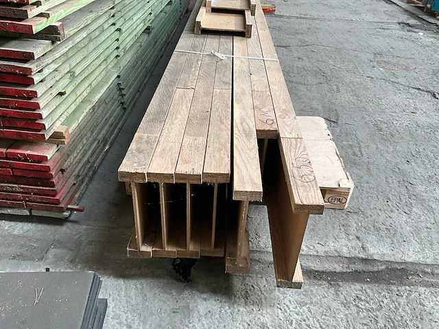 Partij i-joist balken (7x) - afbeelding 1 van  9