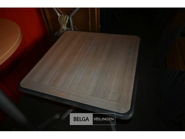 Partij inklapbare terrastafels - afbeelding 4 van  6