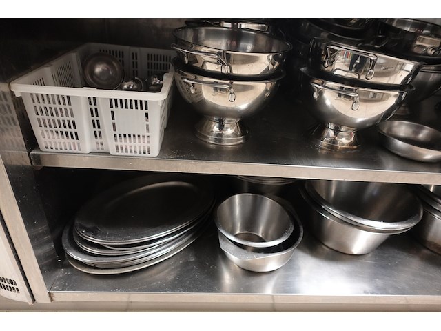 Partij inox bakken - afbeelding 2 van  5