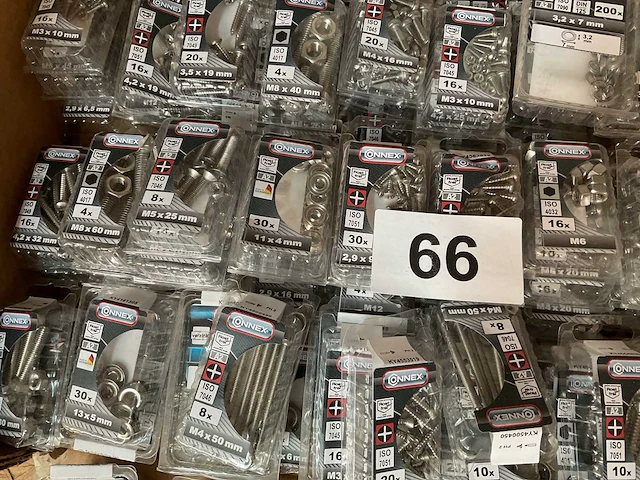 Partij inox bevestigingen - afbeelding 4 van  8
