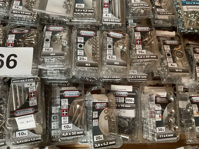 Partij inox bevestigingen - afbeelding 5 van  8