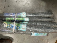 Partij insektengaas 0,6m x 10 meter (10 rollen x 1m)