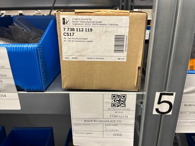 Partij installatiemateriaal bosch, buderus, remeha - afbeelding 28 van  50