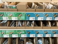 Partij installatiemateriaal koper, messing en chrome - afbeelding 21 van  24