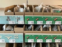 Partij installatiemateriaal koper, messing en chrome - afbeelding 22 van  24