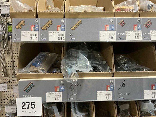 Partij installatiemateriaal sanitair/chauffage - afbeelding 22 van  30