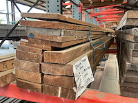 Partij iroko en thermowood ayous balken en planken - afbeelding 5 van  6