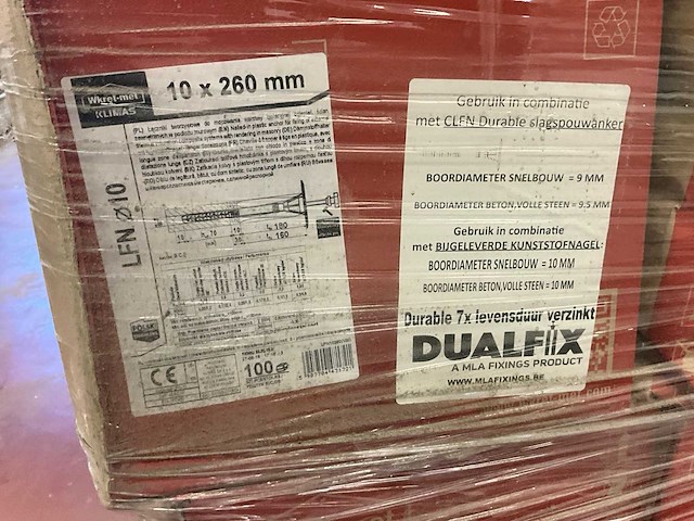 Partij isolatiepluggen en diverse bevestigingsmaterialen - afbeelding 5 van  11