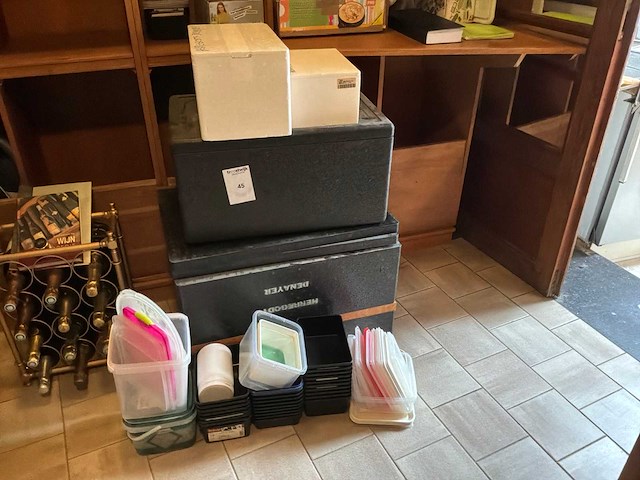 Partij isolerende opbergboxen - afbeelding 1 van  1