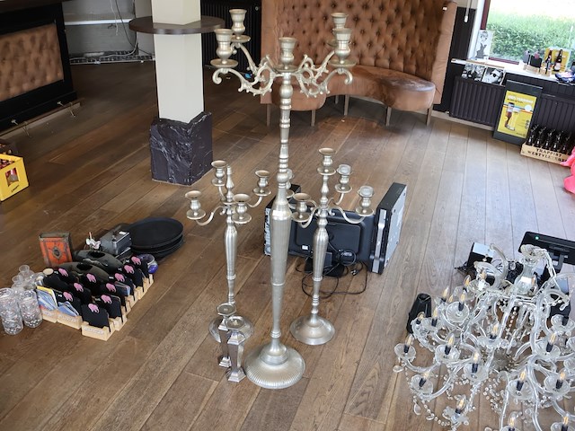 Partij kandelaar (x5) - afbeelding 2 van  6