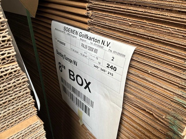 Partij kartonnen dozen - afbeelding 2 van  7