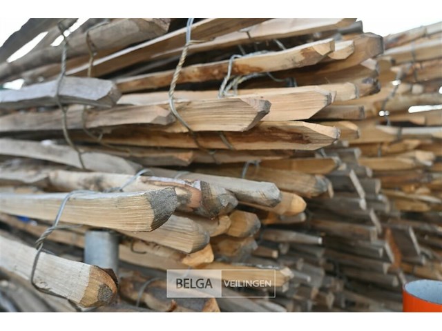 Partij kastanje houten hekwerk - afbeelding 7 van  7