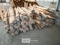 Partij kastanjehouten palen - afbeelding 3 van  5