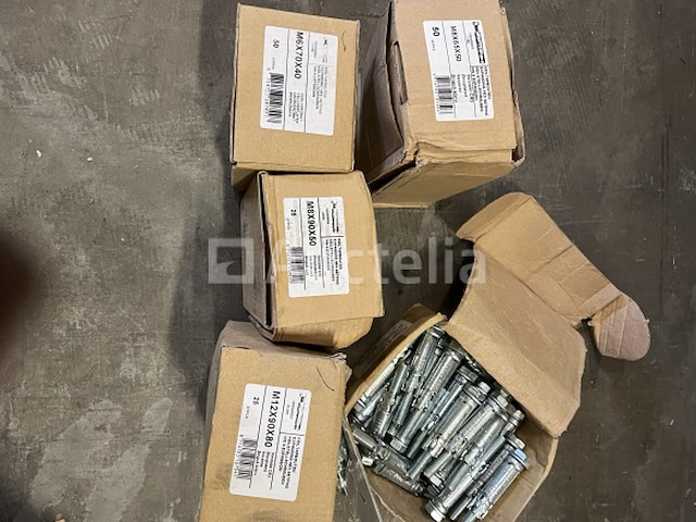 Partij keil tapbouten diverse maten - afbeelding 9 van  9