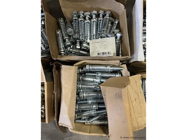 Partij keil tapbouten diverse maten - afbeelding 3 van  9