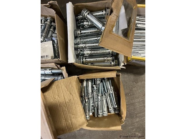 Partij keil tapbouten diverse maten - afbeelding 4 van  9