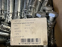 Partij keil tapbouten diverse maten - afbeelding 6 van  9