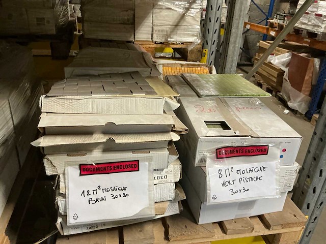 Partij keramische tegels - afbeelding 12 van  13