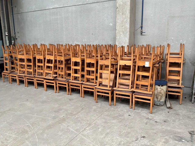 Partij kerkstoelen - afbeelding 5 van  5