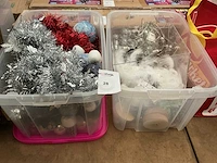 Partij kerst- & seizoensartikelen decoratie (2x)